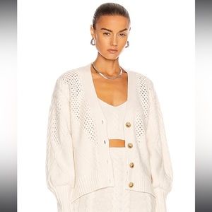 Jonathan Simkhai Jayne Cable Knit Cardigan